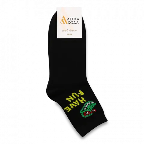 Шкарпетки дит. Легка хода 9317 22-24 чорний