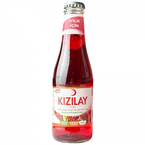 Вода мін. KIZILAY 200мл газ. Гранат (Туреччина)