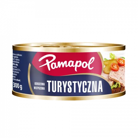 Конс М`ясо Pamapol  300 г для туристів И418 (Польща)