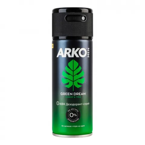 Дезодор Arko Men 150 мл спрей Green Dream