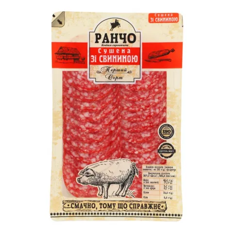 Ковб Ранчо Сушена зі свининою 75 г с/к 1 ґат. Д55