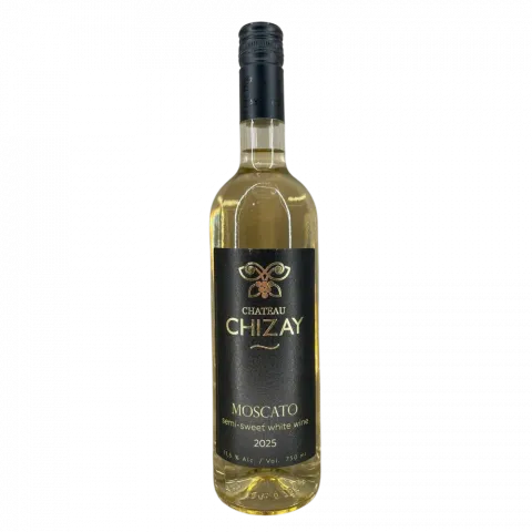 Вино Chateau Chizay Москато Мускатне Чизай 0,75 л н/сол. біле