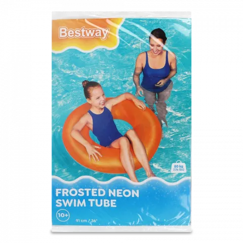Бествей 36025 Круг д/плавання 91см Frosted Neon