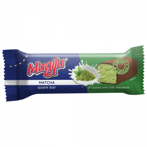 Сирок Magija 40г у мол. шок. з чаєм матча (Литва)