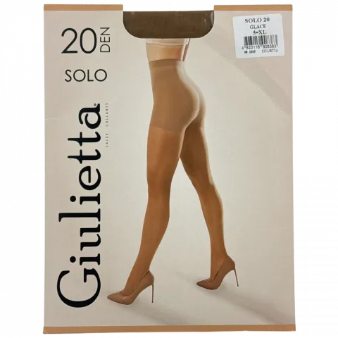Колготи жін. Giulia Solo 20 конверт Glace 5XL
