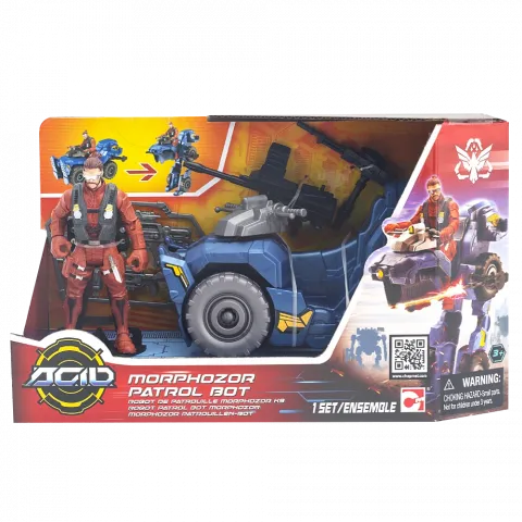Набір іграшковий A.C.I.D. MorphoZor Patrol Bot/МорфоЗор Патрульний робот 535003