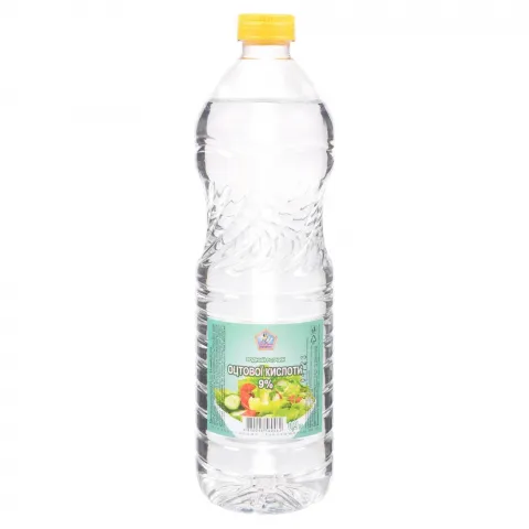 Розчин оцтової кислоти Гермес 0,9 л столовий 9