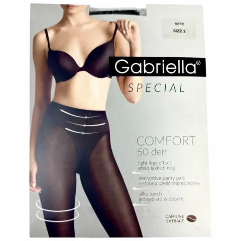 Колготи жін. Gabriella Comfort 50 Den Nero 2р.