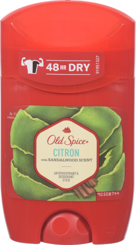 Дезодор Old Spice 50 мл твердий Citron з ароматом сандалового дерева