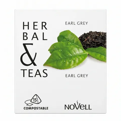 Чай Novell Herbal and Teas Earl Grey 15шт. И047 Іспанія