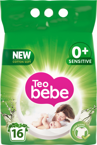 Порошок Teo bebe 2,4/2,25 кг д/всіх типів прання Green И629
