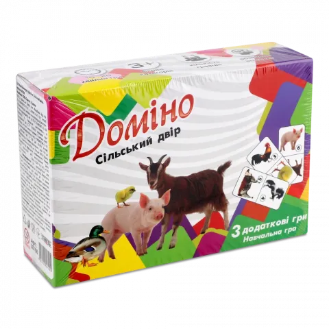 Гра Доміно Стратег Сільський двір 30766 (укр.) в кор.