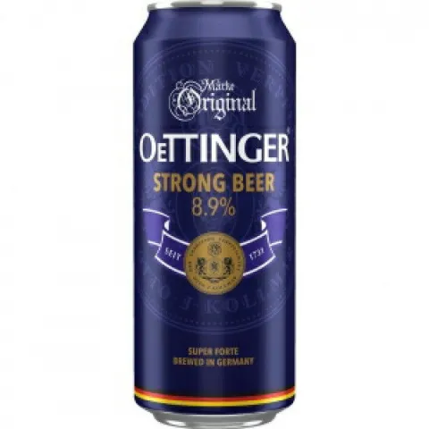 Пиво OeTTINGER Міцне 0,5л з/б 8,9 И483 (Німеччина)