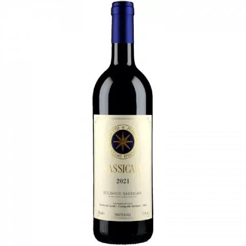 Вино Sassicaia San Guido `21 0,75л сухе черв. 14 (Італія)