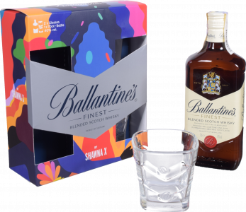 Набір Віскі Ballantine`s Finest 0,7 л + 2 склян.