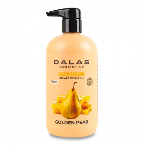 Гель д/душу Dalas Cosmetics 550 мл Golden pear