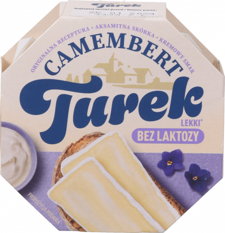Сир Turek Camembert 120 г б/лактозний