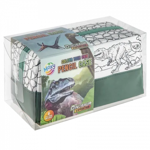 Пенал-розмальовка DinosaurExpedition з фломастерами 990194