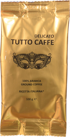 Кава Tutto Caffe 100 г мел. Delicato