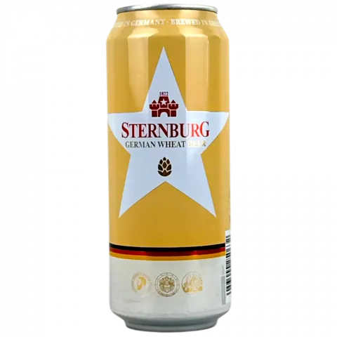 Пиво Sternburg 0,5 л з/б Wheat beer 4,8 И632
