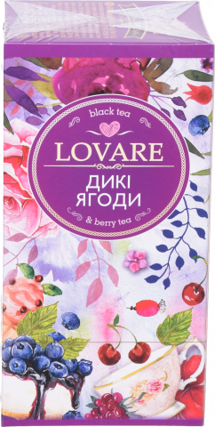 Чай Lovare 24 шт. Wild berry
