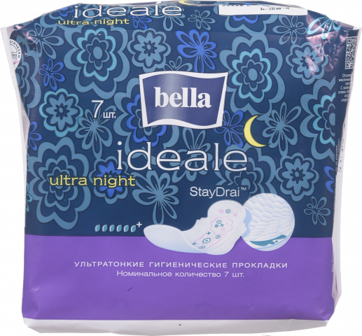 Прокладки Bella 7 шт. Ideale Ultra Night