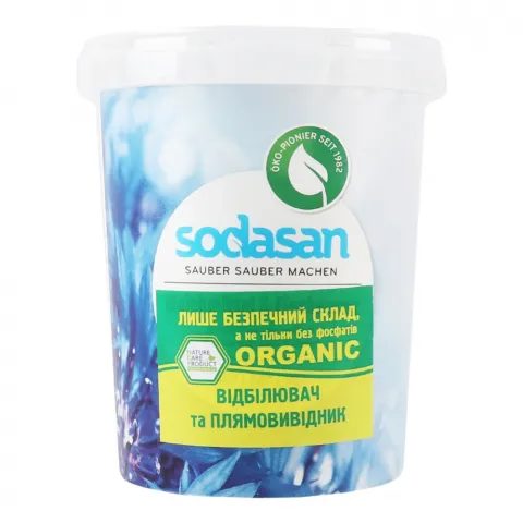 Засіб Sodasan 0,45 кг д/відбіл. видал. ст. забр. кисневий