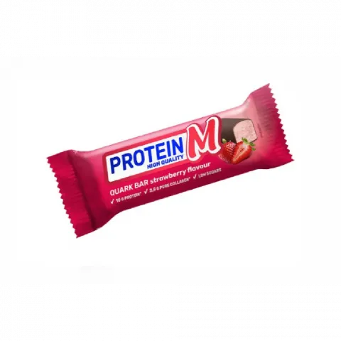 Батончик Protein M 40г полунич. з колагеном 14,2(Литва)