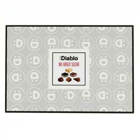Цукерки Diablo 142 г шок. без цукру коробка И553 (Іспанія)