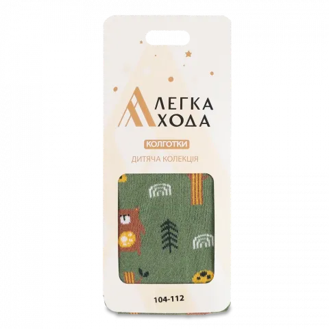Колготки дит. Легка Хода 8260 104-112 56 18 зелений