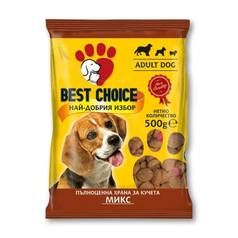 Корм д/собак Best Choice Мікс 500г И965
