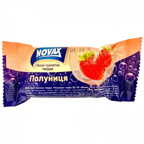 Мило Novax 60 г Полуниця