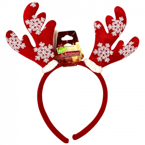 Обруч новорічний Ріжки арт. 6504-13 И515