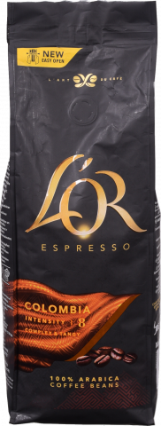Кава L`OR 500 г зерн. Espresso Колумбія