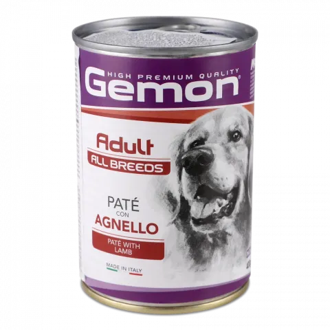 Корм д/собак Gemon 400 г паштет з ягням