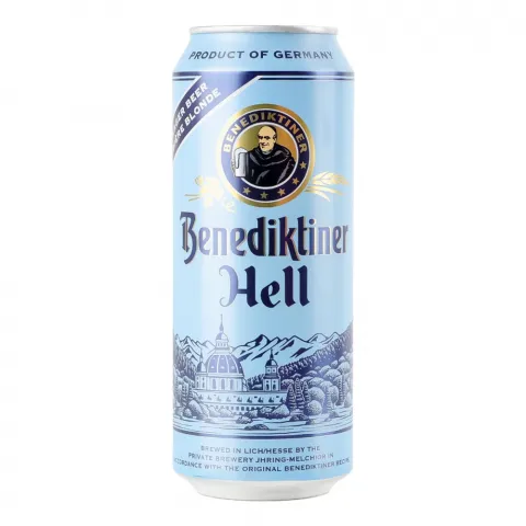 Пиво Benediktiner Hell 0,5л з/б 5 И455 (Німеччина)