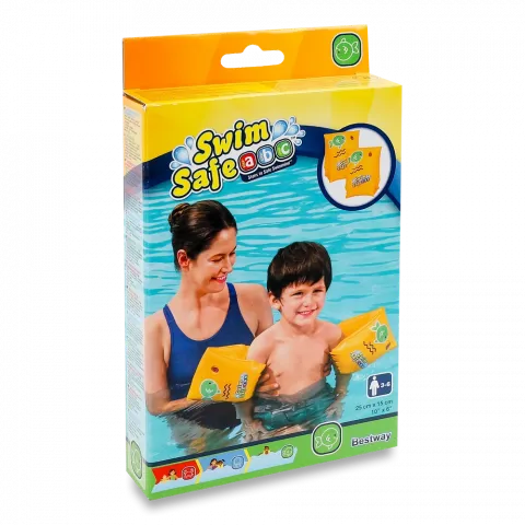 Бествей 32033 Нарукав. надувні 25х15см Жовтий (3+)