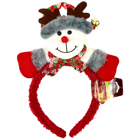 Обруч новорічний Сніговик арт. 6504-20 И584