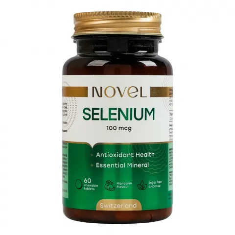 Вітаміни Novel жувальні Cелен 100 мкг 60