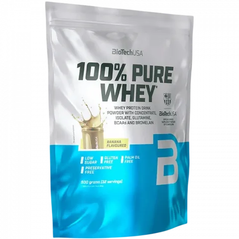 Протеїн Biotech USA 100 PureWhey 900 г Banana