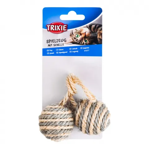 Іграшка д/котів Trixie М`яч із м`ятою 4,5 см 2шт. арт.4077