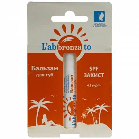 Бальзам д/губ L`abbronzato 4,5 г Spf захист