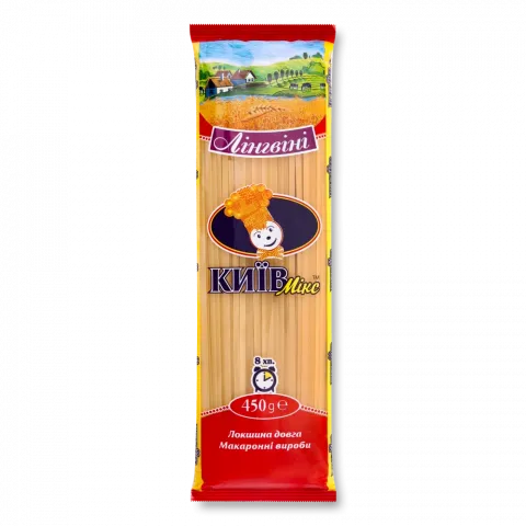 Макарони Київ-Мікс 450 г Лінгвіні