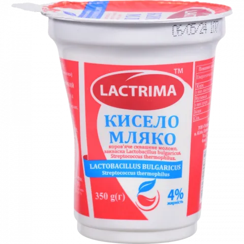Напій Кисело Мляко Lactrima 4 350 г стак.