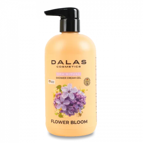 Гель д/душу Dalas Cosmetics 550 мл Flower bloom
