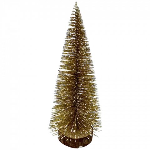 Ялинка настільна золота 20 см арт. 24HZ-087 9245 И191