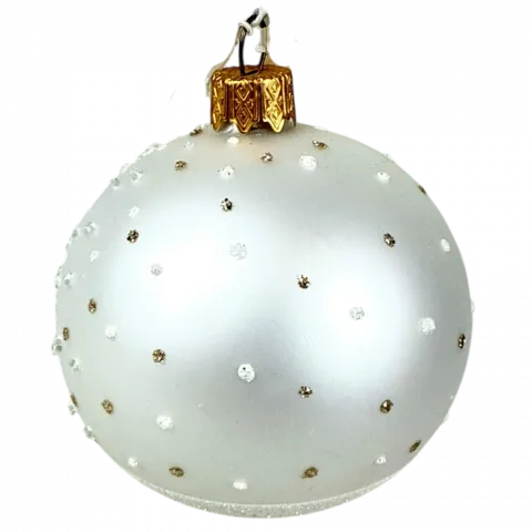 Прикраса новорічна ялинкова, у формі кулі, 80 мм арт. AVG115880 И891 (КІН)