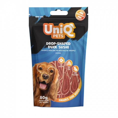 Ласощі для собак UNIQ PETS 80 г суші з качки И087 (Польща)