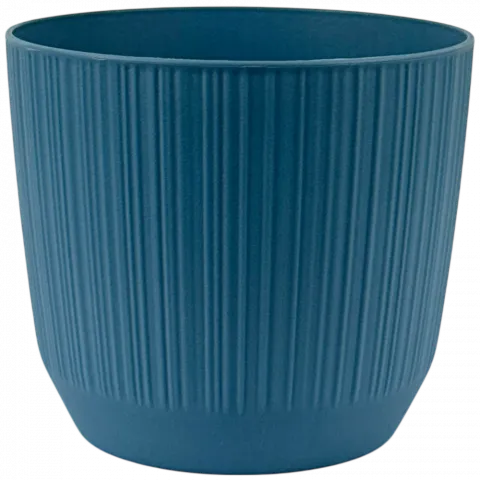 Горщик д/квітів PP Ryfo 13 см блакитний DRF130-5415C И705 (Польща)