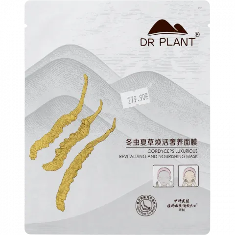 Маска д/обличчя Dr. Plant 1 шт. відновлююча живильна Cordyceps sinensis
